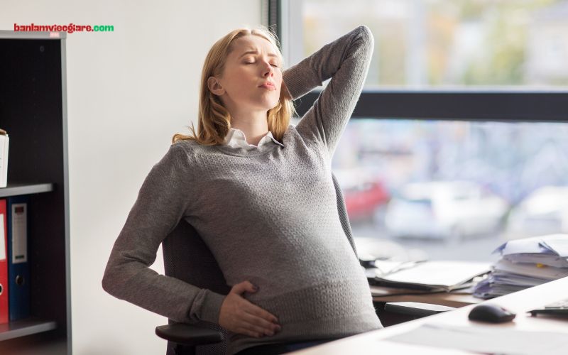 Đệm ngồi thoáng khí rộng rãi dành cho bà bầu