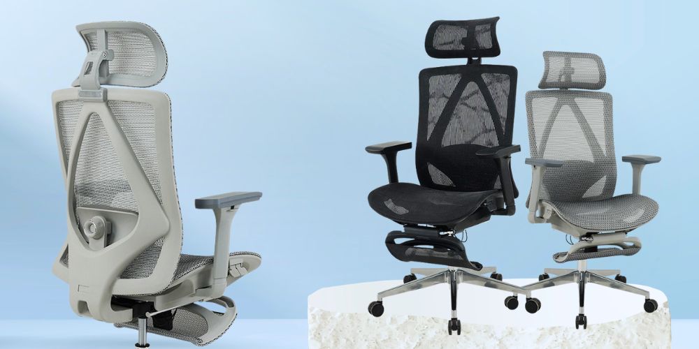 Ghế GLE23 thiết kế công thái học tối ưu 