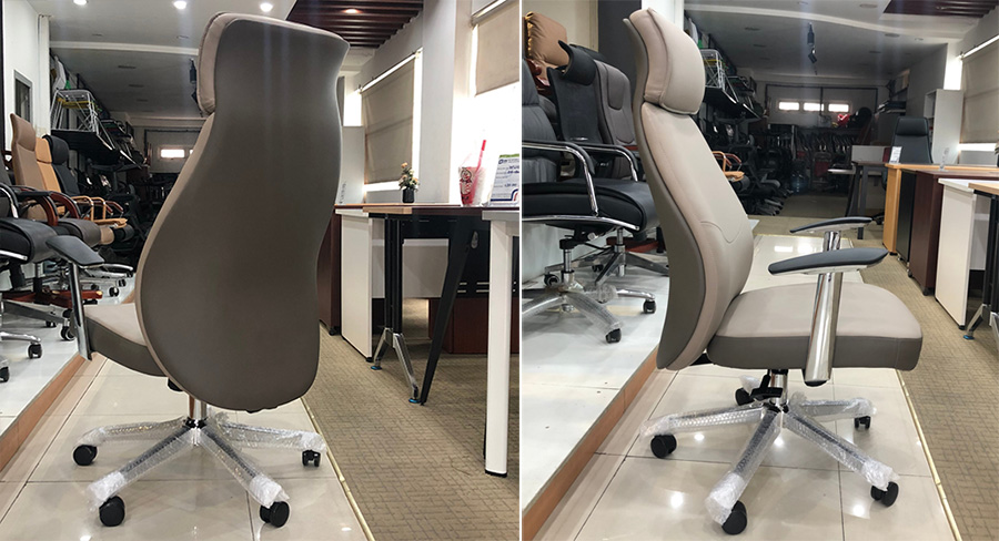 Thiết kế tinh gọn tôn lên vẻ đẳng cấp của ghế D6812A