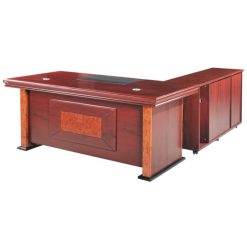 Thiết kế chữ L tiện lợi của bàn DT1680H37