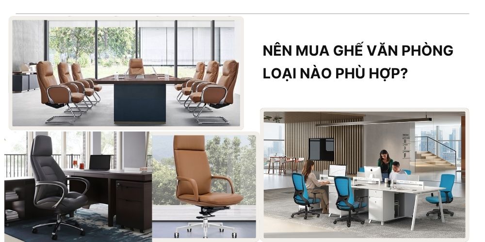 Nên Mua Ghế Văn Phòng Loại Nào?