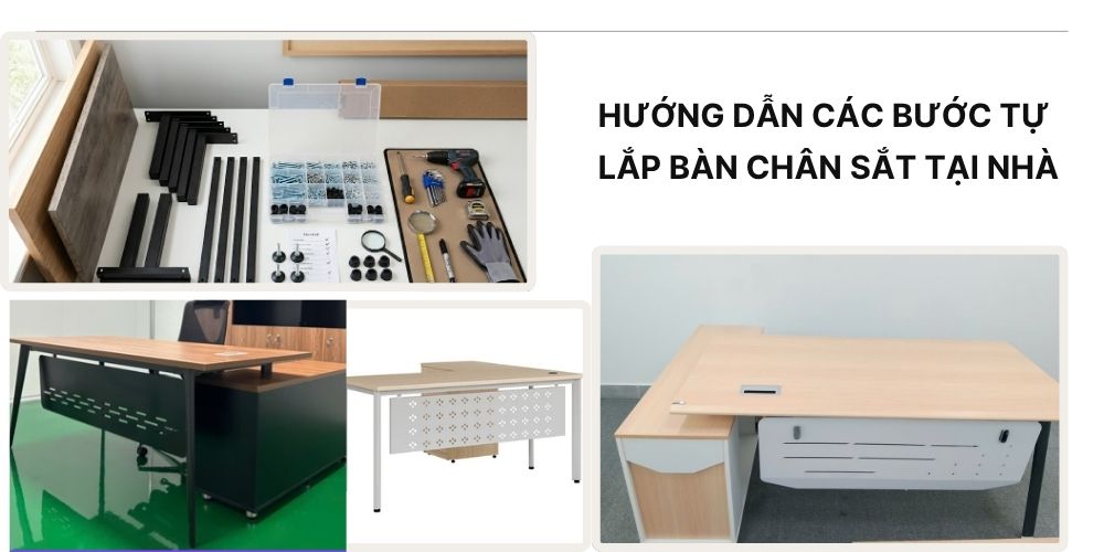 Hướng dẫn cách tự lắp bàn chân sắt