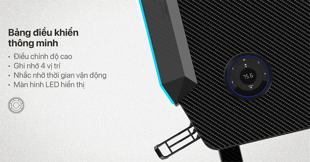 Bàn BGM110 với bản điều khiển thông minh