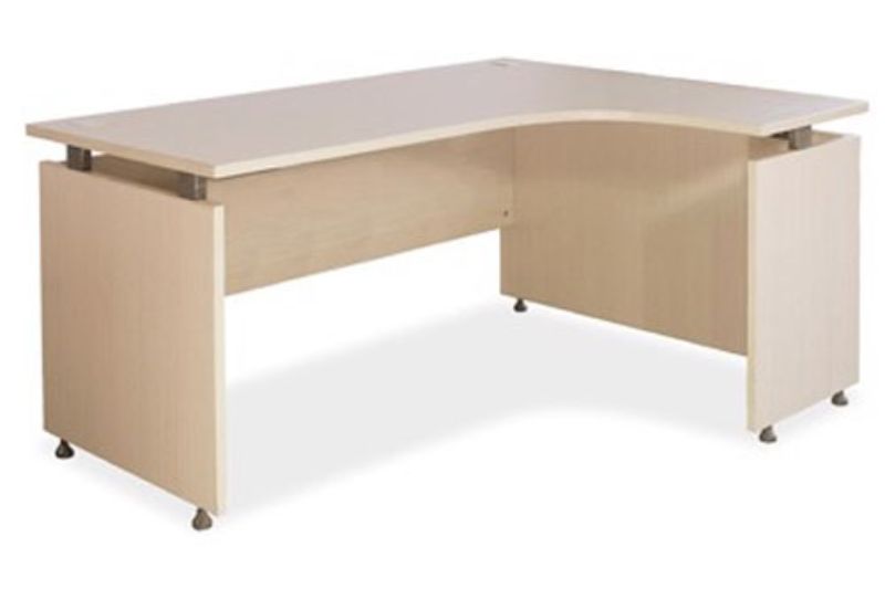 Bàn BLP14-CG có thiết kế góc chữ L giúp tận dụng hiệu quả diện tích phòng ngủ