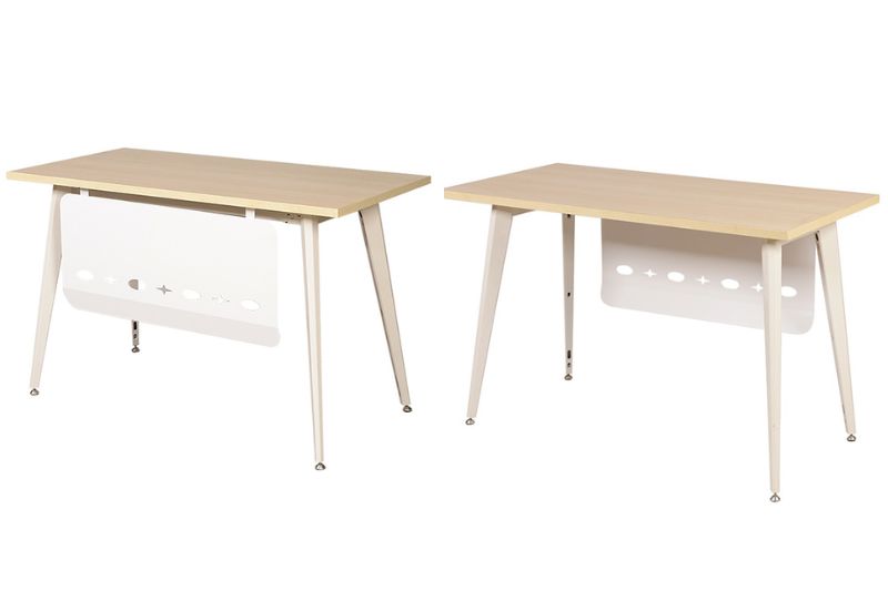 Bàn LUX120SYC10 gây ấn tượng với thiết kế trẻ trung, phù hợp cho các văn phòng hiện đại