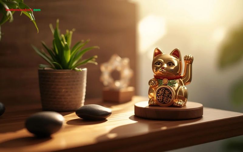 Một số lưu ý khi đặt mèo thần tài