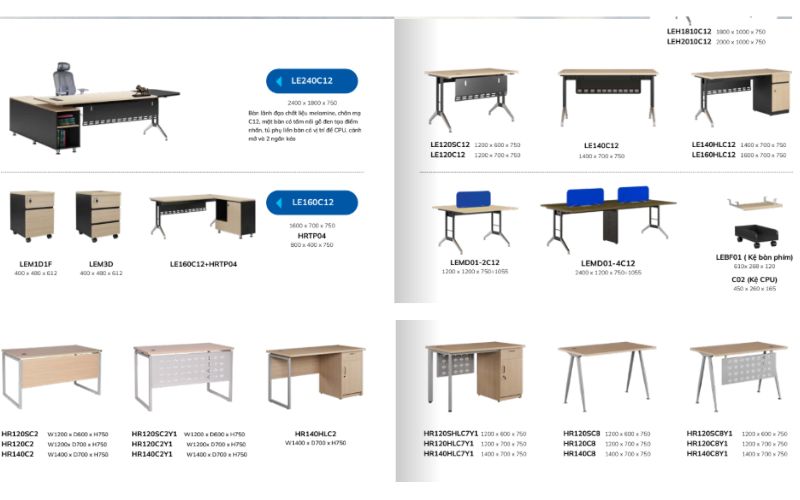 Nên chọn bàn làm việc MDF hay MFC cho văn phòng