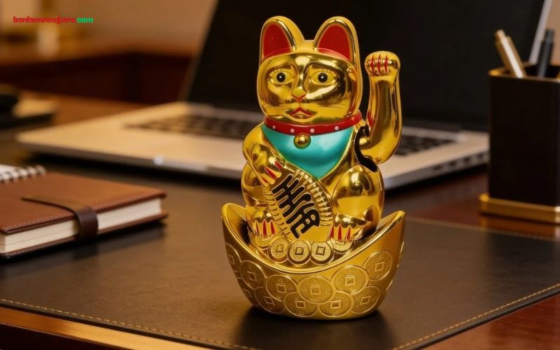 Cách đặt mèo thần tài đúng hướng chuẩn phong thủy